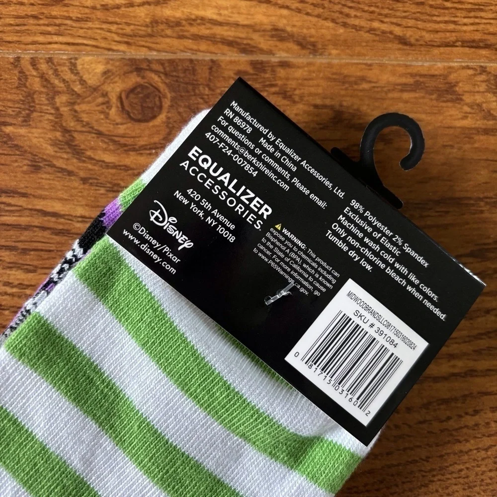 Disney Pixar Toy Story: Buzz Lightyear crew socks